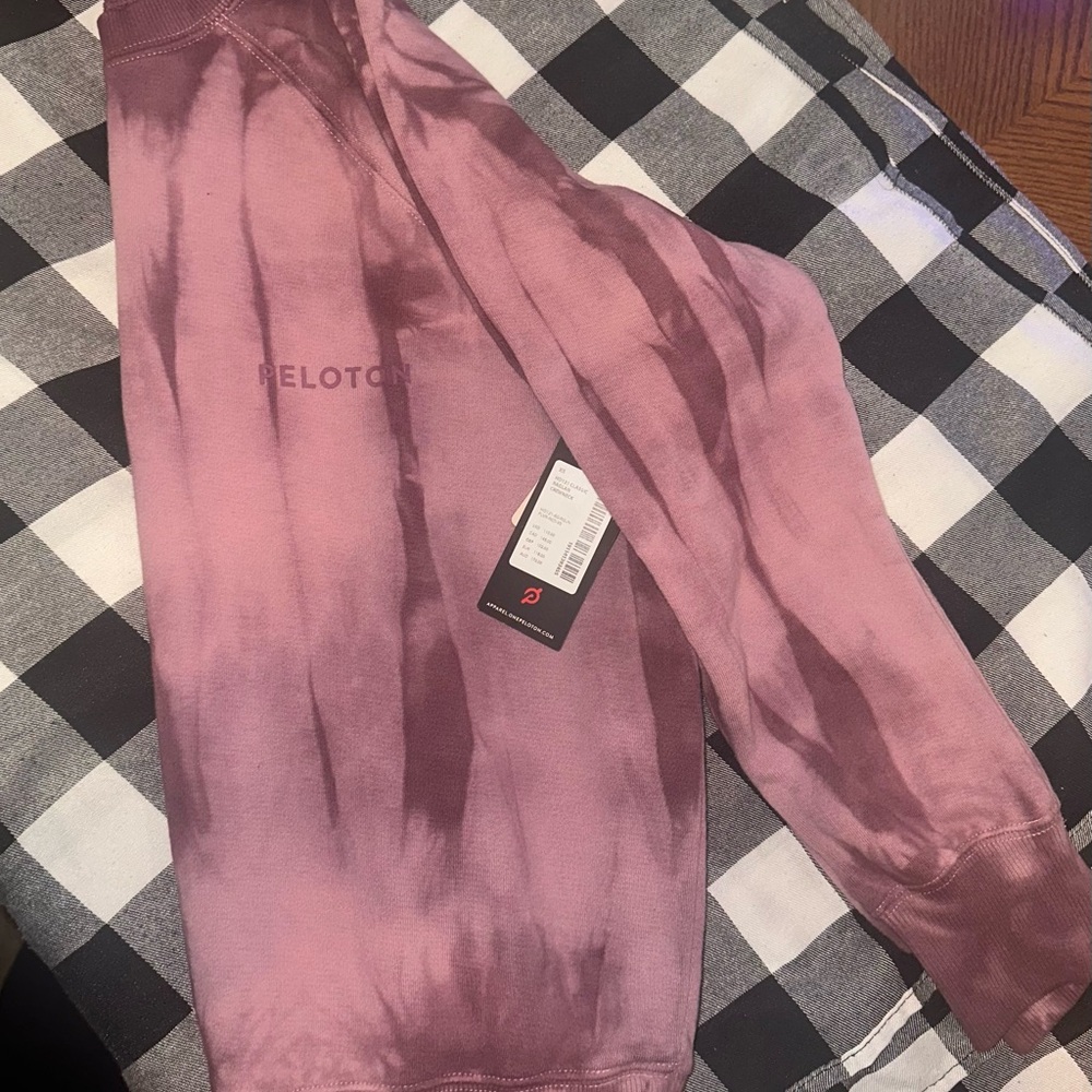 Peloton Purple Raglan Crewneck